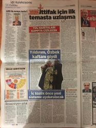 Milliyet Gazetesi , 26 Eylül 2018 , Gelin Yeni Bir Dünya Kuralım , Recep Tayyip Erdoğan , Derbinin Tortusu , Balıkçılığımız Nasıl Kurtulur , Fenerbahçe , Atiba'nın Sırrı , Selçuk İnan Katılmadı , Feghouli Yattı Yerli Yatmadı