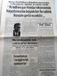 ANKARA POLATLI POSTASI GAZETESİ YEREL TAŞRA BASINI --4 Ağustos 1958 Yıl :2 sayı :510- Kırıkkale 'ye dün  günde 80 ton su daha verilmeye başlandı -  Sakarya Nehrinde iki kişi daha boğulmaya başlandı -Kruşçef Komünist  Çin 'e Gidip Döndü - Samsun Zirai Donatım  Kurumu  Bölge Çalışmaları --İstanbul da şeker  mutemet vasıtasıyla  bakkallara  tevzi  edilecek - Vatandaşların  kömür için  gününde müracaatı  isteniyor --Kredi  ve  yardımlar ekonomik  hayatımızda büyük bir  ferahlık  husule getirecektir -- Mersin de pamuk  mahsulü  bu yıl  iyi durumda - Fenerbahçe Karagümrük Oynuyorlar --Özcan ve Yıldırım  Hakkında Karar Bugün Verilecek ---