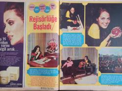 Ses Haftalık Aktüalite Sinema Tiyatro Müzik ve Gençlik Mecmuası Dergisi - 18 Kasım 1972 - Sayı:47 - Türkan Şoray - John Payne - Susan Marrow - Richard Arlen - Louis Hayward - Elif Naci - Bedia Diker - İhsan Hınçer - Metin Ersen - Veronica Lake - İda Lupino - Agnes Varda - Cahide Sonku - Cahit Oben - Türkan Şoray - Seyyal Taner - William Wyler - Zeki Müren - Ali Poyrazoğlu - Emel Sayın - Aydemir Akbaş - Tülin Örsek - Alain Delon - Jean Pierre Melville - Walter Matthau - Orkid Ped Reklamı - Cüneyt Arkın - Gülden Kıncal - Cömert Baykent - Ahu Tuğbay - Judy Garland - Turhan Selçuk - Roger Moore - Kamuran Akkor - Hikmet Münir Ebcioğlu - TOFAŞ Araba Reklamı fotoğraf ve haberi - 32 Sayfalık Dergi