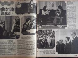 Ses Haftalık Aktüalite Sinema Tiyatro Müzik ve Gençlik Mecmuası Dergisi - 18 Kasım 1972 - Sayı:47 - Türkan Şoray - John Payne - Susan Marrow - Richard Arlen - Louis Hayward - Elif Naci - Bedia Diker - İhsan Hınçer - Metin Ersen - Veronica Lake - İda Lupino - Agnes Varda - Cahide Sonku - Cahit Oben - Türkan Şoray - Seyyal Taner - William Wyler - Zeki Müren - Ali Poyrazoğlu - Emel Sayın - Aydemir Akbaş - Tülin Örsek - Alain Delon - Jean Pierre Melville - Walter Matthau - Orkid Ped Reklamı - Cüneyt Arkın - Gülden Kıncal - Cömert Baykent - Ahu Tuğbay - Judy Garland - Turhan Selçuk - Roger Moore - Kamuran Akkor - Hikmet Münir Ebcioğlu - TOFAŞ Araba Reklamı fotoğraf ve haberi - 32 Sayfalık Dergi