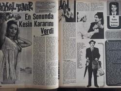 Ses Haftalık Aktüalite Sinema Tiyatro Müzik ve Gençlik Mecmuası Dergisi - 18 Kasım 1972 - Sayı:47 - Türkan Şoray - John Payne - Susan Marrow - Richard Arlen - Louis Hayward - Elif Naci - Bedia Diker - İhsan Hınçer - Metin Ersen - Veronica Lake - İda Lupino - Agnes Varda - Cahide Sonku - Cahit Oben - Türkan Şoray - Seyyal Taner - William Wyler - Zeki Müren - Ali Poyrazoğlu - Emel Sayın - Aydemir Akbaş - Tülin Örsek - Alain Delon - Jean Pierre Melville - Walter Matthau - Orkid Ped Reklamı - Cüneyt Arkın - Gülden Kıncal - Cömert Baykent - Ahu Tuğbay - Judy Garland - Turhan Selçuk - Roger Moore - Kamuran Akkor - Hikmet Münir Ebcioğlu - TOFAŞ Araba Reklamı fotoğraf ve haberi - 32 Sayfalık Dergi