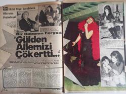 Ses Haftalık Aktüalite Sinema Tiyatro Müzik ve Gençlik Mecmuası Dergisi - 16 Mart 1974 - Sayı:12 - Türkan Şoray - Neşe Karaböcek - Orhan Göktürk - Sedat Tuna - Gülden Karaböcek - Atilla Alpsakarya - Barış Manço - Nur Moray - Celal Güven - Murat Ses - Ohannes Kemer - Mustafa Sarışın - Özkan Uğur - Türkan Şoray - Osman Seden - Zerrin Arbaş - Yıldırım Gencer - İrfan Ünal - İva Zanicchi - Anna Melato - Ali Poyrazoğlu - Nezihe Araz - Fatma Girik Posteri - Meral Zeren - Ferda Büyükgüneş - Sırrı Gültekin - Hakan Balamir - Safa Önal - Tarık Akan - Erkin Koray - Cüneyt Arkın - Filiz Şahinbaş - Perihan Savaş - Hale Soygazi - Aytaç Arman - Genco Erkal - Meral Taygun - Hikmet Münir Ebcioğlu - Murat 124 Araba Reklamı fotoğraf ve haberi - Tam Takım Dergi