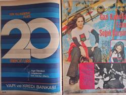 Ses Haftalık Aktüalite Sinema Tiyatro Müzik ve Gençlik Mecmuası Dergisi - 16 Mart 1974 - Sayı:12 - Türkan Şoray - Neşe Karaböcek - Orhan Göktürk - Sedat Tuna - Gülden Karaböcek - Atilla Alpsakarya - Barış Manço - Nur Moray - Celal Güven - Murat Ses - Ohannes Kemer - Mustafa Sarışın - Özkan Uğur - Türkan Şoray - Osman Seden - Zerrin Arbaş - Yıldırım Gencer - İrfan Ünal - İva Zanicchi - Anna Melato - Ali Poyrazoğlu - Nezihe Araz - Fatma Girik Posteri - Meral Zeren - Ferda Büyükgüneş - Sırrı Gültekin - Hakan Balamir - Safa Önal - Tarık Akan - Erkin Koray - Cüneyt Arkın - Filiz Şahinbaş - Perihan Savaş - Hale Soygazi - Aytaç Arman - Genco Erkal - Meral Taygun - Hikmet Münir Ebcioğlu - Murat 124 Araba Reklamı fotoğraf ve haberi - Tam Takım Dergi