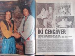 Ses Haftalık Aktüalite Sinema Tiyatro Müzik ve Gençlik Mecmuası Dergisi - 31 Ağustos 1974 - Sayı:36 - Türkan Şoray - Filiz Akın - Ajda Pekkan - Sedat Pınar - Cüneyt Arkın - Cemil Şahbaz - Mahmut Hekimoğlu - Yücel Hekimoğlu - Kemal İnci - Senih Orkan - Tuncel Kurtiz - Osman Baş - Sami Tunç - Yılmaz Güney - Elke Sommer - Kemal İnci - Çetin Özkırım - Başak Doğru - Adnan Advan - İsmail Cem İpekçi - Musa Öğün - İlhan İrem - Necla Nazır - Göksel Arsoy - Kemal Sunal - Fikret Hakan - Perihan Savaş - Selçuk Ural - Sylvie Vartan - Ümit Tokcan - Johnny Hallyday - Esin Engin - Rick Wakeman - Lulu - Eric Clapton - Roger Moore - Müşfik Kenter - Yıldız Kenter - Zerrin Arbaş - Ayşen Cansev fotoğraf ve haberi - Tam Takım Dergi