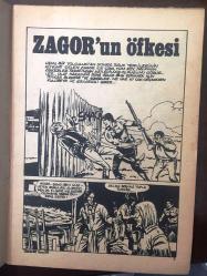 ZAGOR - SAYI 385 - ZAGOR'UN ÖFKESİ - 3 LİRA SERİ - 7.10.1977 - M.SEZEN YALÇINER - TAY YAYINLARI - KAPAK ÇİZERİ YÜCEL KÖKSAL