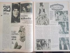 Ses Haftalık Aktüalite Sinema Tiyatro Müzik ve Gençlik Mecmuası Dergisi - 16 Mart 1968 - Sayı:12 - Türkan Şoray - Rüçhan Adlı - Ekrem Bora - Ekrem Gökkaya - Erden Güvenç - Ergun Köknar - Erol Keskin - Erol Taş - Carol Channing - Julie Andrews - Brigitte Bardot - Fikret Hakan - Lynn Redgrave - Rex Harrison - Ediz Hun - Hülya Koçyiğit - Selim Soydan - Duygu Alev - Fatma Karanfil - İnci Gökmen - Müjgan Ağralı - Reyal Varol - Seyyal Taner - Nil Kutval - Piraye Uzun - Zühal Gülsoy - Ülkü Özen - Senih Orkan - Nancy Sinatra - Sıdıka Dümer - Nermin Şenses - Hakkı Karadayı - Lux Sabun Reklamı - Herko Kumaş Reklamı - Selçuk Alagöz - Rana Alagöz - Yılmaz Güney - Nebahat Çehre - Türkiye İş Bankası Reklamı - Tursil Deterjan Reklamı fotoğraf ve haberi - Tam Takım Dergi