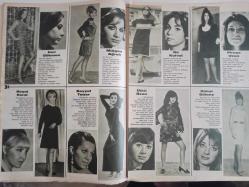 Ses Haftalık Aktüalite Sinema Tiyatro Müzik ve Gençlik Mecmuası Dergisi - 16 Mart 1968 - Sayı:12 - Türkan Şoray - Rüçhan Adlı - Ekrem Bora - Ekrem Gökkaya - Erden Güvenç - Ergun Köknar - Erol Keskin - Erol Taş - Carol Channing - Julie Andrews - Brigitte Bardot - Fikret Hakan - Lynn Redgrave - Rex Harrison - Ediz Hun - Hülya Koçyiğit - Selim Soydan - Duygu Alev - Fatma Karanfil - İnci Gökmen - Müjgan Ağralı - Reyal Varol - Seyyal Taner - Nil Kutval - Piraye Uzun - Zühal Gülsoy - Ülkü Özen - Senih Orkan - Nancy Sinatra - Sıdıka Dümer - Nermin Şenses - Hakkı Karadayı - Lux Sabun Reklamı - Herko Kumaş Reklamı - Selçuk Alagöz - Rana Alagöz - Yılmaz Güney - Nebahat Çehre - Türkiye İş Bankası Reklamı - Tursil Deterjan Reklamı fotoğraf ve haberi - Tam Takım Dergi