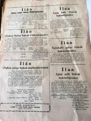 UŞAK  AKIN GAZETESİ YEREL TAŞRA BASINI --12 NİSAN 1956 YIL :1 SAYI :42- Şehir Merkez Halk Dershanesi Çalışmaları - Vazife başında hakarete maruz kaldı - Uşak  kazalarının  orta okullarına maarif vekaleti   yardımında bulunacak - Bağdat Paktı Bu defa İran da Toplanıyor -- Şehrimizde tahsis edilen  9 ton  kağıt dağıtılmaya  başlandı - İlan Eşme Sulh Hukuk Hakimliğinden --