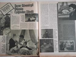 Ses Haftalık Aktüalite Sinema Tiyatro Müzik ve Gençlik Mecmuası Dergisi - 28 Mart 1970 - Sayı:13 - Türkan Şoray - Sezer Oral - Sezer Güvenitgil - Asya Güvenirgil - Cüneyt Arkın - Harry Saltzman - Frank Sinatra - Nancy Sinatra - Michele Morgan - Mia Farrow - Harry James - Zeki Müren - Berber İnanoğlu - Figen Say - Yapı ve Kredi Bankası Reklamı - Türkan Şoray - Filiz Akın - Tülin Elgin - Murat Soydan - Zeynep Tedü - Salih Güney - Esen Püsküllü - Yücel Uçanoğlu - Ercan Akyel - Neşe Karaböcek - Atilla Alp Sakarya - Öztürk Serengil - Aimral Nelson - Nedret Güvenç - Gül Vergon - Toron Karacaoğlu - Ali Yalaz - Erdinç Akbaş - Nisa Serezli - Nüvit Özdoğru - Cenk Güner - Genco Erkal - Efes Pilsen Bira Reklamı - Evin Margarin Reklamı - Ajda Pekkan - Edgar Bergen - Candice Bergen - Louis Philippe - Mehmet Taneri - Fruko Gazoz Reklamı,Kaya Müren cenazesi,Bursa,fotoğraf ve haberi - Tam Takım Dergi