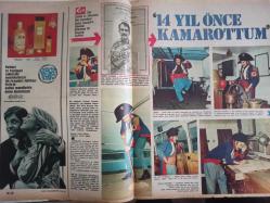 Ses Haftalık Aktüalite Sinema Tiyatro Müzik ve Gençlik Mecmuası Dergisi - 28 Mart 1970 - Sayı:13 - Türkan Şoray - Sezer Oral - Sezer Güvenitgil - Asya Güvenirgil - Cüneyt Arkın - Harry Saltzman - Frank Sinatra - Nancy Sinatra - Michele Morgan - Mia Farrow - Harry James - Zeki Müren - Berber İnanoğlu - Figen Say - Yapı ve Kredi Bankası Reklamı - Türkan Şoray - Filiz Akın - Tülin Elgin - Murat Soydan - Zeynep Tedü - Salih Güney - Esen Püsküllü - Yücel Uçanoğlu - Ercan Akyel - Neşe Karaböcek - Atilla Alp Sakarya - Öztürk Serengil - Aimral Nelson - Nedret Güvenç - Gül Vergon - Toron Karacaoğlu - Ali Yalaz - Erdinç Akbaş - Nisa Serezli - Nüvit Özdoğru - Cenk Güner - Genco Erkal - Efes Pilsen Bira Reklamı - Evin Margarin Reklamı - Ajda Pekkan - Edgar Bergen - Candice Bergen - Louis Philippe - Mehmet Taneri - Fruko Gazoz Reklamı,Kaya Müren cenazesi,Bursa,fotoğraf ve haberi - Tam Takım Dergi