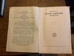 Hukuk Fakültesi Mecmuası