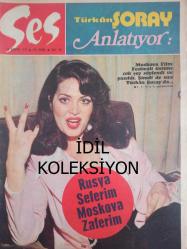 Ses Haftalık Aktüalite Sinema Tiyatro Müzik ve Gençlik Mecmuası Dergisi - 18 Ağustos 1973 - Sayı:34 - Türkan Şoray - Pascale Petit - Claude Brialy - Necdet Tosun - Türker İnanoğlu - Mesut Engin - Cüneyt Gökçer - Perihan Savaş - Neriman Köksal - Aysen Cansev - Yaşar Yağmur - Mesut Engin - David Janssen - Richard Kimble - Türkan Şoray - Kaptan Amca - Erol Amaç - Ferdi Merter - Erhan Gökgücü - Aytaç Vardar - Gönül Hancı - Yunus Emre - Ülker Vardar - Ayhan Işık - Tarık Akan - Ahmet Dere - Halit Akçatepe - Nilüfer - Lon Chaney - Ekrem Bora - Persil Deterjan Reklamı - Mine Mutlu - Orhan Gencebay - Barış Manço - Zeki Alasya - Tanju Okan - Gönül Yazar - Fatma Girik - Salih Güney - Zeki Müren - Aydan Adan - Florinda Bolkan - Hikmet Münir Ebcioğlu fotoğraf ve haberi - Tam Takım Dergi