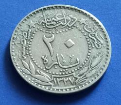 Reşat 1327/6 20 Para ççt
