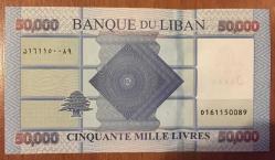 LÜBNAN 50 000 LİVRE .ÇİL RESİMDEKİ ÜRÜN