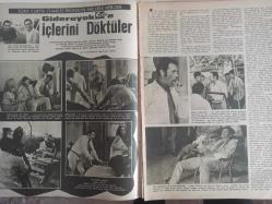 Ses Haftalık Aktüalite Sinema Tiyatro Müzik ve Gençlik Mecmuası Dergisi - 25 Ekim 1969 - Sayı:44 - Türkan Şoray - Sadri Alışık - Romy Schneider - Alis Manukyan - Sevim Çağlayan - Cüneyt Arkın - Ayla Algan - Beklan Algan - Selma Güneri - İngrid Bergman - Anthony Quinn - Charles Bronson - Fruko Gazoz Reklamı - Murat Soydan - Tanju Moltay - Güler Samuray - Zeki Müren - Mehmet gökhan - Florinda Bolkan - Cüneyt Arkın - Fatma Girik - Memduh Ün - Ediz Hun - Öztürk Serengil - Ayla Oranlı - Kuzey Vargın - Hulki Saner - Ümit Utku - Hulki Saner - Olinka Berova - Erol Büyükburç - Monica Vitti - Michelangelo Antonioni - Peter O'Toole - Robert Donat - Yıldız Kenter - Gülriz Sururi - Engin Cezzar - Ayten Gökçer - Gülgün Ok - Nisa Serezli - Vita Margarin Reklamı - Suzan Avcı - Ayten Alpman - Maya Casablanca fotoğraf ve haberi - Tam Takım Dergi