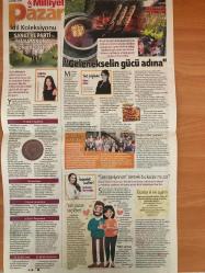 Milliyet Pazar Gazetesi , 16 Eylül 2018 , Ödüllü Kasnak Stili , Çocuklar Duymasın , Pınar Altuğ , Tamer Karadağlı , Andaç Haznedaroğlu , Dua Lipa , Organik Külaha Girdi , Öldürülen Kadınların Sesi Oldular , Magnezyum Zengini Besinler