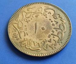 Abdülaziz 1277/4 Bakır 10 Para ççt