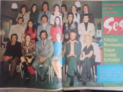 Ses Haftalık Aktüalite Sinema Tiyatro Müzik ve Gençlik Mecmuası Dergisi - 24 Kasım 1973 - Sayı:48 - Kadir İnanır - Türkan Şoray - Emel Sayın - Behzat Şenyıldız - Zeki Müren - Ajda Pekkan - Gönül Yazar - Fahrettin Aslan - İrfan Ünal - Kaçuni Haki - Fatma Girik - Hülya Koçyiğit - Gündüz Akar - Okan Kuntaroğlu - Yılmaz Tümtürk - Metin Erksan - Gülistan Okan - Sebahat Işık - İpek İleri - Ferda büyükgüneş - Nükhet Duru - Engin Çağlar - Fatma Girik - Lux Sabun Reklamı - Neşe Karaböcek - Murat Köseoğlu - Sevda Ferdağ - Emel Sayın - Cemil Şahbaz - Nuri Sesigüzel - Dergi Tam Değildir Sadece 16 Sayfası Mevcuttur
