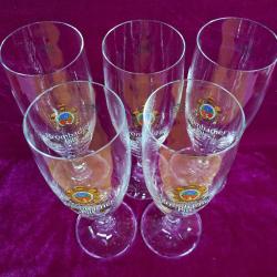 VINTAGE KROMBACHER PILS 5 ADET BİRA BARDAĞI