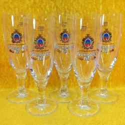 VINTAGE KROMBACHER PILS 5 ADET BİRA BARDAĞI