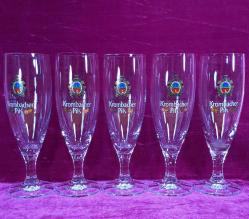 VINTAGE KROMBACHER PILS 5 ADET BİRA BARDAĞI