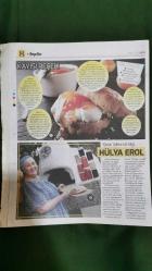 Hürriyet Kelebek 2 Gazete 11 Mart 2016 Ekmekler Reçeller ve Atıştırmalıklar,Ramazan Pidesi,Cevizli Lokum,Fındık Şekerlemesi,Anjelik Eriği Reçeli,Ekmek ve Mayalar,Ekşi Mayadan Ekmek,Enişte Şekeri,Cezerye,Çilek Reçeli,Ceviz Reçeli,Kayısı Reçeli,Hülya Erol