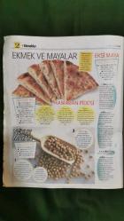 Hürriyet Kelebek 2 Gazete 11 Mart 2016 Ekmekler Reçeller ve Atıştırmalıklar,Ramazan Pidesi,Cevizli Lokum,Fındık Şekerlemesi,Anjelik Eriği Reçeli,Ekmek ve Mayalar,Ekşi Mayadan Ekmek,Enişte Şekeri,Cezerye,Çilek Reçeli,Ceviz Reçeli,Kayısı Reçeli,Hülya Erol