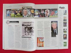 WORLD SOCCER Futbol Dergisi - Sayı: 11 - Kasım 2002 - Cihan Haspolatlı Galatasaray, Barcelona, Fenerbahçe, ...