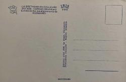 ŞEHİR KARTPOSTALI-FRANSA/BRETAGNE ESKİ TAŞ BULUNTULARIN GÜNDÜZ GÖRÜNTÜSÜ,ARKASINA YAZILMAMIŞ, RENKLİ, 11 X 15 CM EBADINDA-1950'LER, 1960'LAR, 1970'LER, 1980'LER