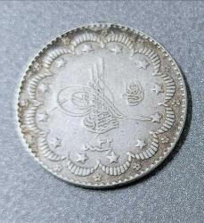 Efemera - OSMANLI GÜMÜŞ 5 KURUŞ - kitantik - kitaLog