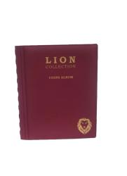 Lion Marka Madeni Para Albümü 10 sayfa - 120 Cepli - Bordo