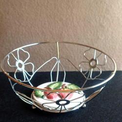 Vintage Tel Sepet Seramik Tabanlı