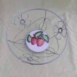 Vintage Tel Sepet Seramik Tabanlı