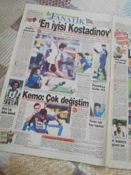 Fanatk spor futbol gazetesi  30 temmuz 1996  Galatasarayın HAGİ transferi önceki gün gazete