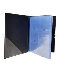 Lion Marka 72 Gözlü, 12 Sayfalı, Kapamalı Paralar İçin Madeni Para Albümü - Siyah Renk