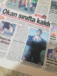 1994 fotomaç spor futbol gazetesi Beşiktaş Fenerbahçe Galatasaray Trabzonspor Sergen yalçın Okan buruk