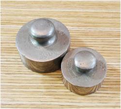 EsKi PİRİNÇ TERAZİ GRAMLARI.....2 ADET 100gr,200gr