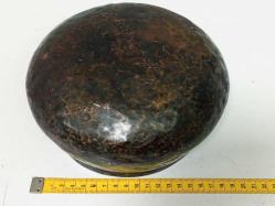 Antika Saz Tuğralı Osmanlı Bakır Tas