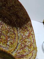 K125-----AFGANİSTAN KANDAHARİ EL YAPMI ŞAPKA