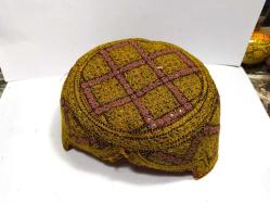 K125-----AFGANİSTAN KANDAHARİ EL YAPMI ŞAPKA