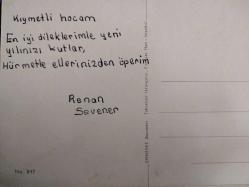 ÇİÇEK KARTPOSTALI-AŞKIN SEVGİNİN VE ROMANTİZMİN SİMGESİ GÜL,ARKASINA YAZILMIŞ,RENKLİ, 11 X 15 CM EBADINDA