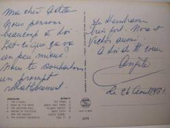 ŞEHİR KARTPOSTALI-KUDÜS/CITADEL DOME OF THE ROCK KUZEY DUVARI AĞALMA DUVARI VE KENNEDY ANITI GÖRÜNTÜSÜ,ARKASINA YAZILMIŞ,RENKLİ, 11 X 15 CM EBADINDA - 1950'LER, 1960'LAR, 1970'LER, 1980'LER