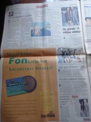 Yeni Yüzyıl Gazetesi - 10 Temmuz 1998 - Mısır Çarşısında Patlama 7 Ölü - Mısır Çarşısından Notlar Kopan Bacaklar Acı Çığlıklar - Mısır Çarşısında Taksiciler Ceset Taşıdı - Ahmet Altan - Monica Lewinsky - İzmir'de Korkutan Deprem - Hakan Ural - Sibel Can - Bora Küçükberber