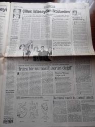 Yeni Yüzyıl Gazetesi - 10 Temmuz 1998 - Mısır Çarşısında Patlama 7 Ölü - Mısır Çarşısından Notlar Kopan Bacaklar Acı Çığlıklar - Mısır Çarşısında Taksiciler Ceset Taşıdı - Ahmet Altan - Monica Lewinsky - İzmir'de Korkutan Deprem - Hakan Ural - Sibel Can - Bora Küçükberber
