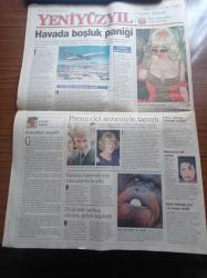 Yeni Yüzyıl Gazetesi - 10 Temmuz 1998 - Mısır Çarşısında Patlama 7 Ölü - Mısır Çarşısından Notlar Kopan Bacaklar Acı Çığlıklar - Mısır Çarşısında Taksiciler Ceset Taşıdı - Ahmet Altan - Monica Lewinsky - İzmir'de Korkutan Deprem - Hakan Ural - Sibel Can - Bora Küçükberber