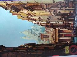 ŞEHİR KARTPOSTALI-FRANSA/PARİS SACRE COUR KATEDRALİ VE DİĞER MİMARİ ESERLERİN GÖRÜNTÜSÜ,ARKASINA YAZILMIŞ,RENKLİ, 11 X 15 CM EBADINDA - 1950'LER, 1960'LAR, 1970'LER, 1980'LER