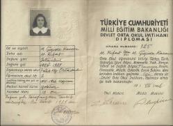 GÜZİDE KASACI DEVLET ORTA OKUL İMTİHANI DİPLOMASI...