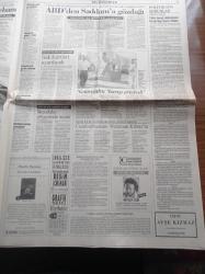 Cumhuriyet Gazetesi - 3 Kasım 1998 - Susurluk Karanlıkta - Devlet Kirli İlişkileri Biliyordu - Anadolu Federe İslam Devleti Örgütü Uçakla Anıtkabir'e Saldıracaktı - Sedat Bucak - Hüseyin Kocadağ -  Abdullah Çatlı - Erol Evcil Ve Gülay AslıTürk İngilteref