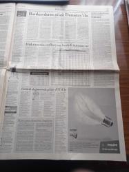 Cumhuriyet Gazetesi - 3 Kasım 1998 - Susurluk Karanlıkta - Devlet Kirli İlişkileri Biliyordu - Anadolu Federe İslam Devleti Örgütü Uçakla Anıtkabir'e Saldıracaktı - Sedat Bucak - Hüseyin Kocadağ -  Abdullah Çatlı - Erol Evcil Ve Gülay AslıTürk İngilteref