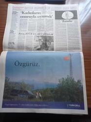Cumhuriyet Gazetesi - 3 Kasım 1998 - Susurluk Karanlıkta - Devlet Kirli İlişkileri Biliyordu - Anadolu Federe İslam Devleti Örgütü Uçakla Anıtkabir'e Saldıracaktı - Sedat Bucak - Hüseyin Kocadağ -  Abdullah Çatlı - Erol Evcil Ve Gülay AslıTürk İngilteref